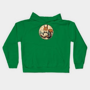 Distinguished Squirrel Kids Hoodie